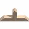 Ekena Millwork Portland Smooth Timber Gable Bracket, Douglas Fir, 36"W x 18"H x 5 1/2"D x 5 1/2"F, 12/12 Pitch GBW036X18X0606POR00SDF - alternate 2